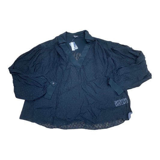 Top Ls By Madewell In Black, Size:M