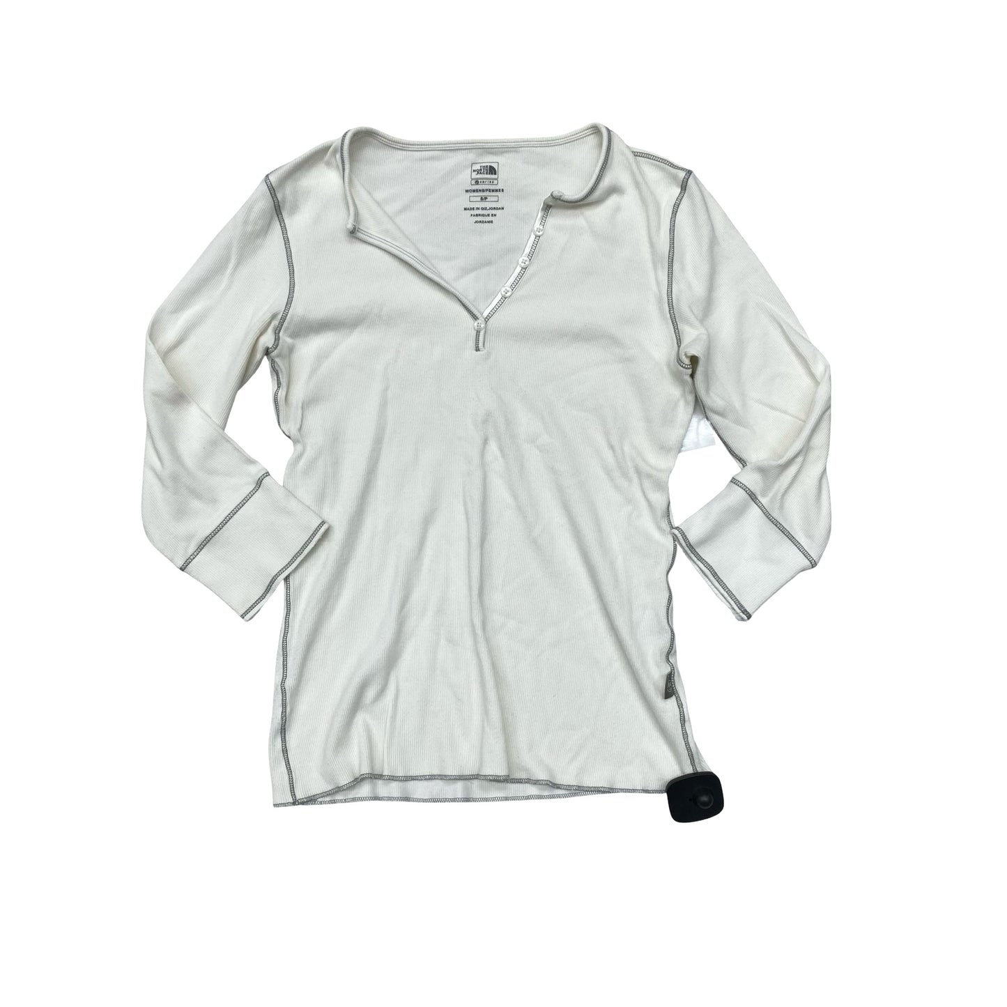 Top 3/4 Sleeve By The North Face In White, Size:S