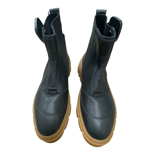 Boots Ankle Flats By Sorel In Black, Size:10