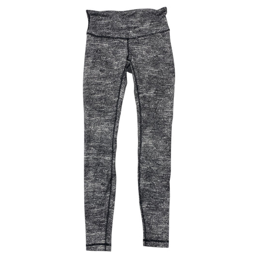Athletic Leggings By Lululemon In Grey, Size:4