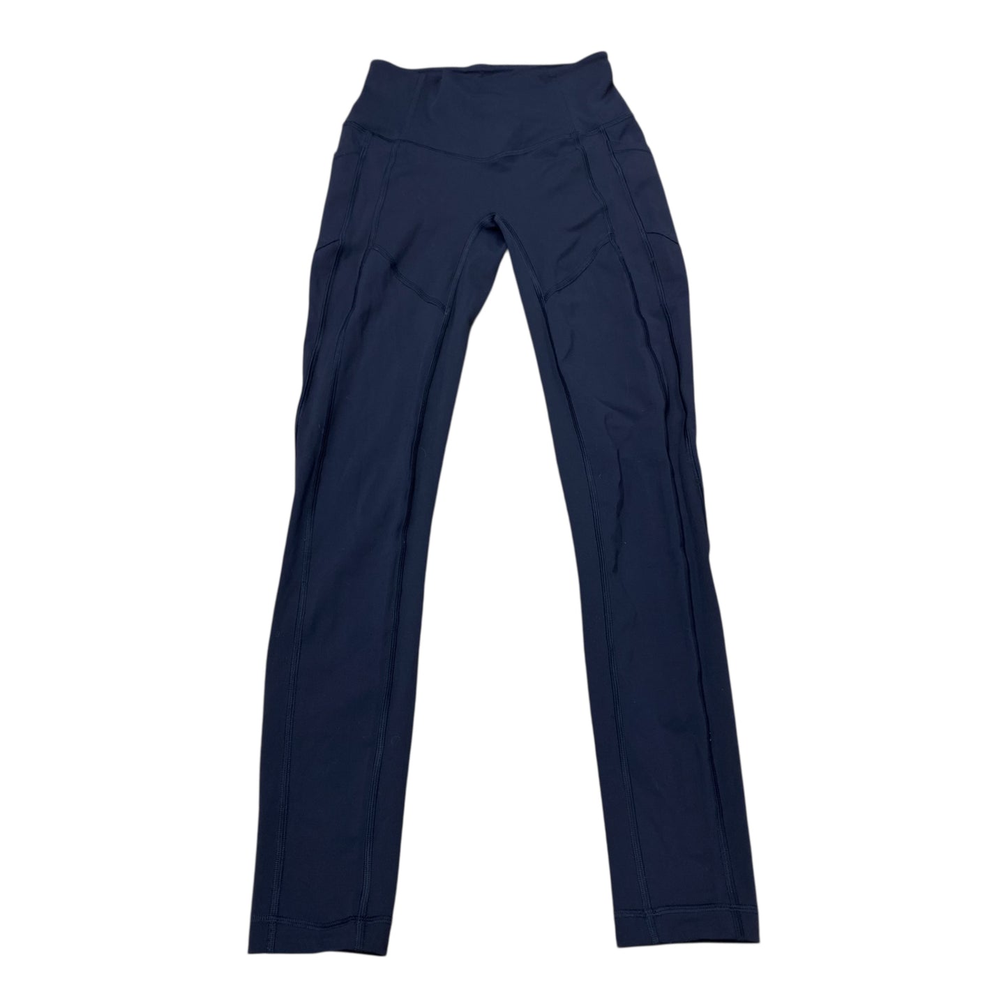 Athletic Leggings By Lululemon In Black, Size:4