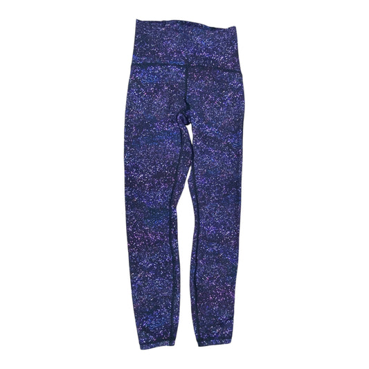 Athletic Leggings By Lululemon In Multi, Size:4