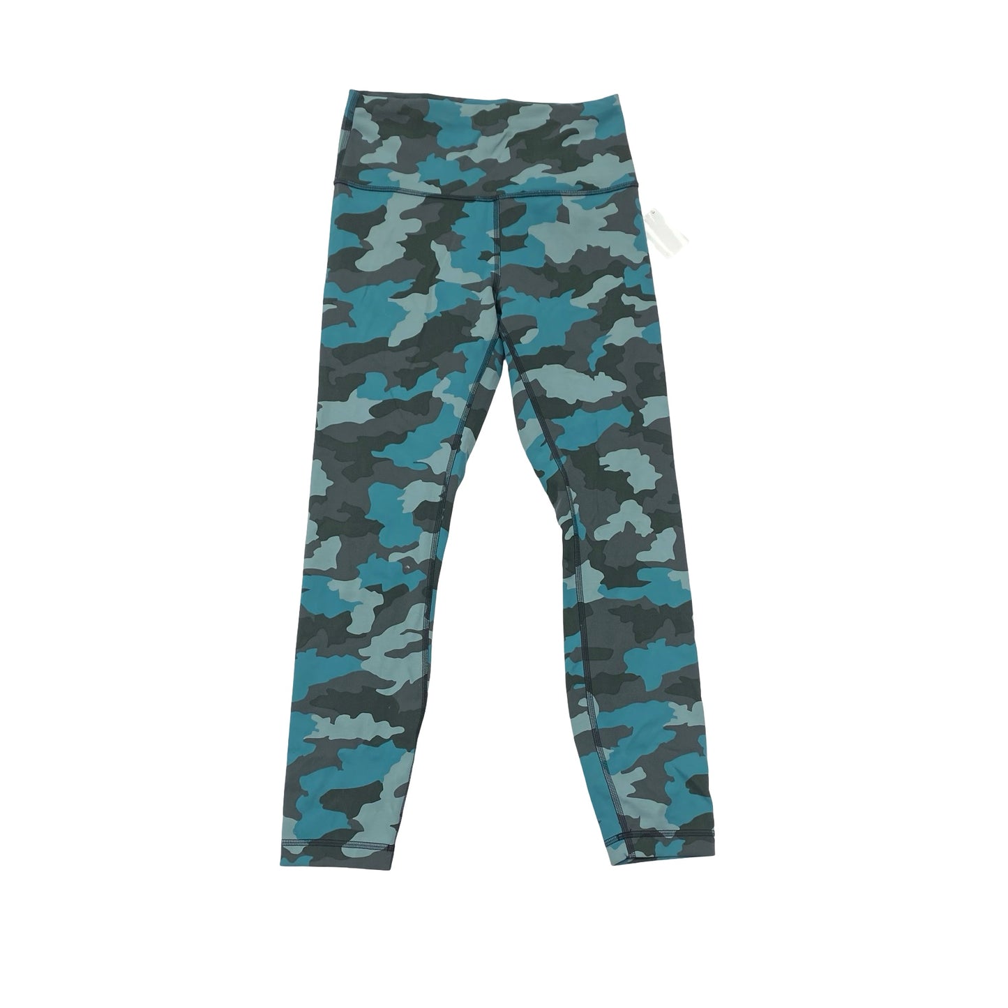 Athletic Leggings By Lululemon In Camouflage Print, Size:8