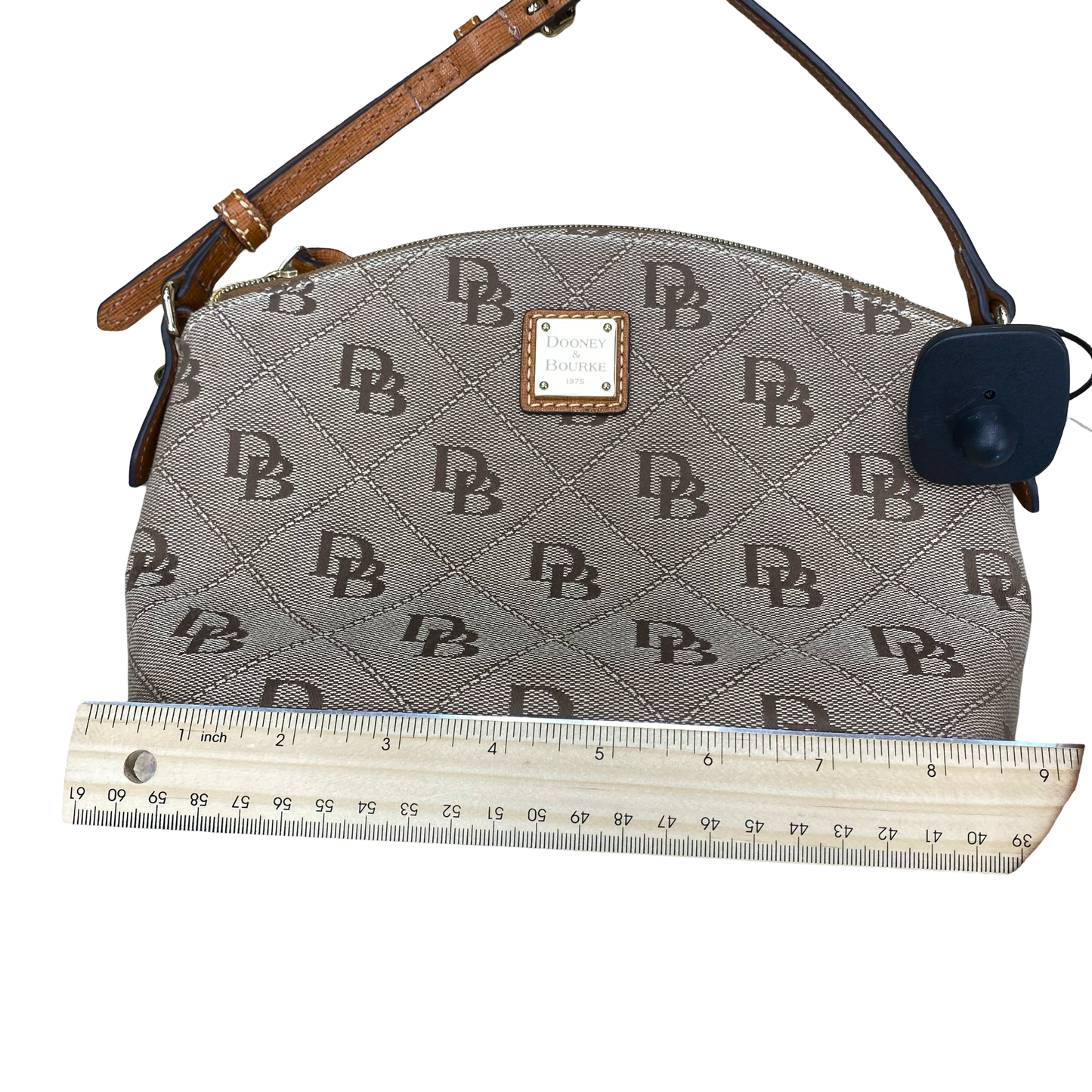 Handbag Designer By Dooney And Bourke In Brown, Size:Small