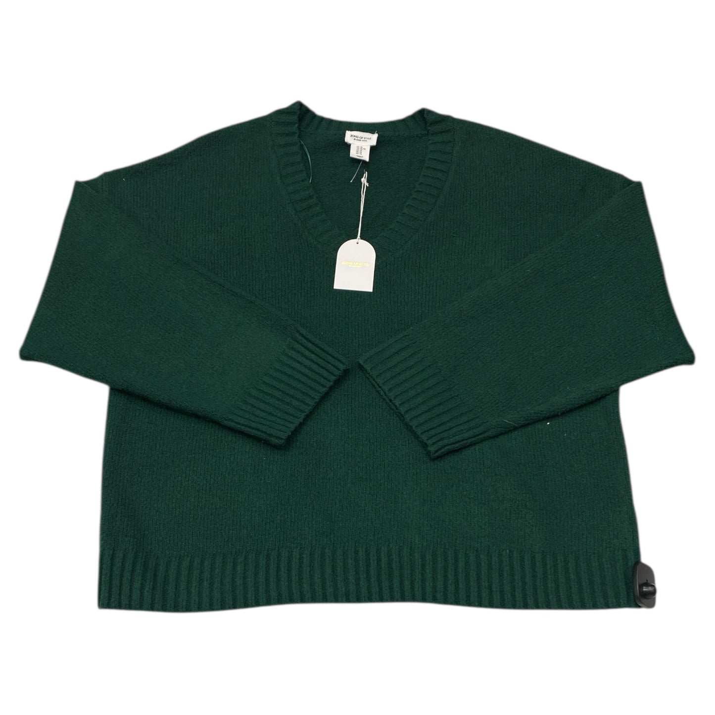 Sweater By Clothes Mentor In Green, Size:Xl