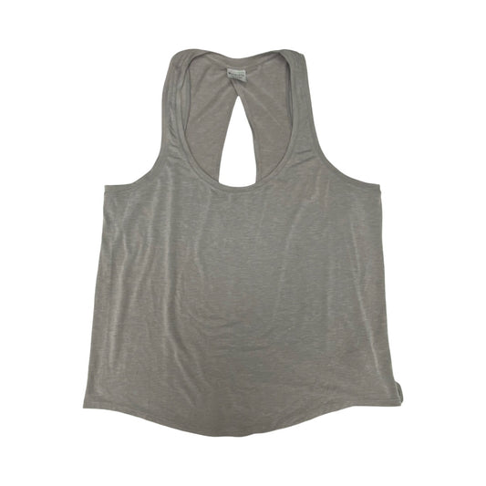 Athletic Tank Top By Athleta In Taupe, Size:M