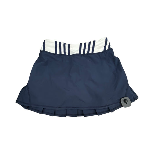 Athletic Skort By Lululemon In Blue & White, Size:2