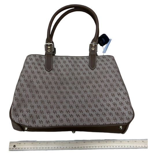 Handbag Designer By Dooney And Bourke In Brown, Size:Medium