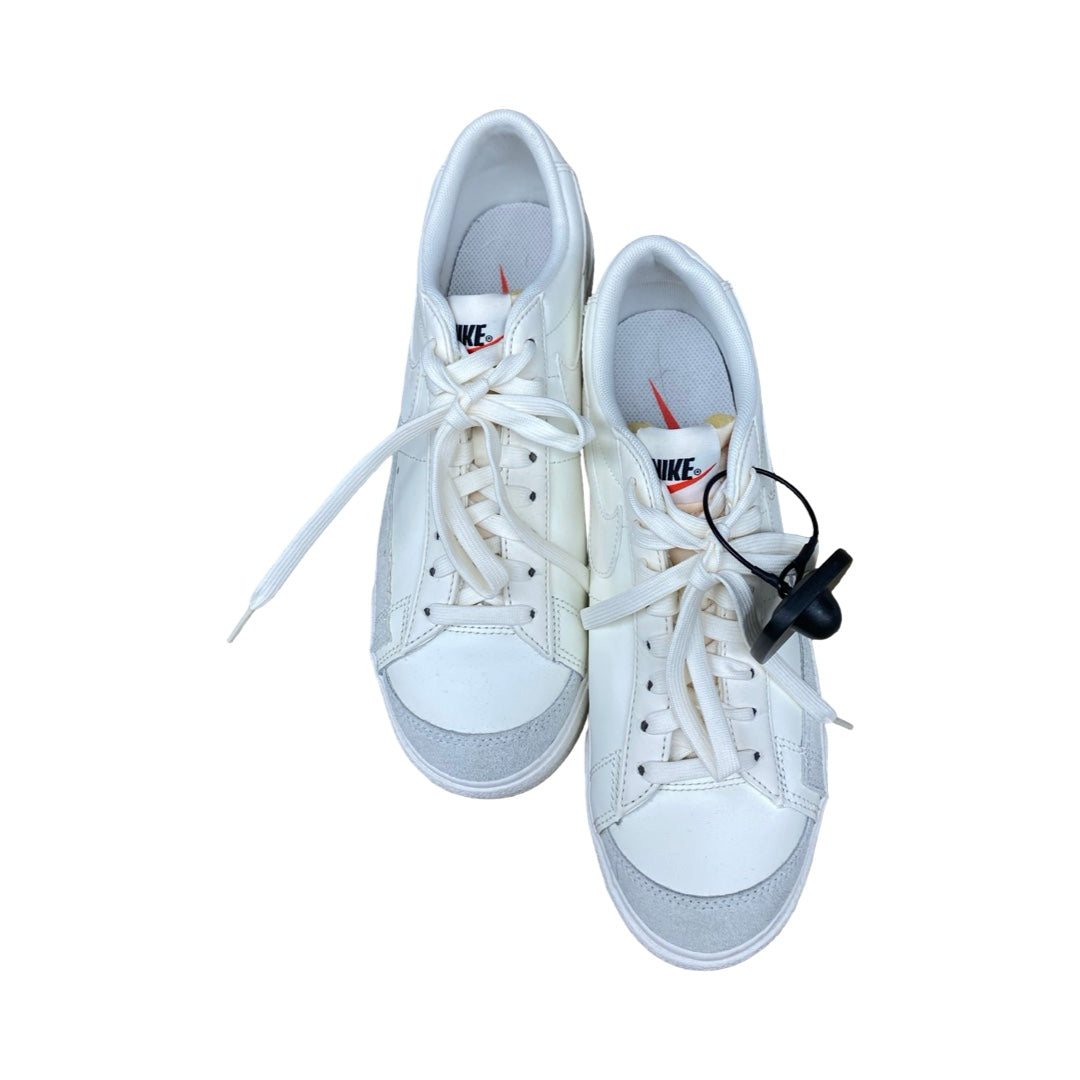 Shoes Sneakers Platform By Nike In Ivory, Size:8
