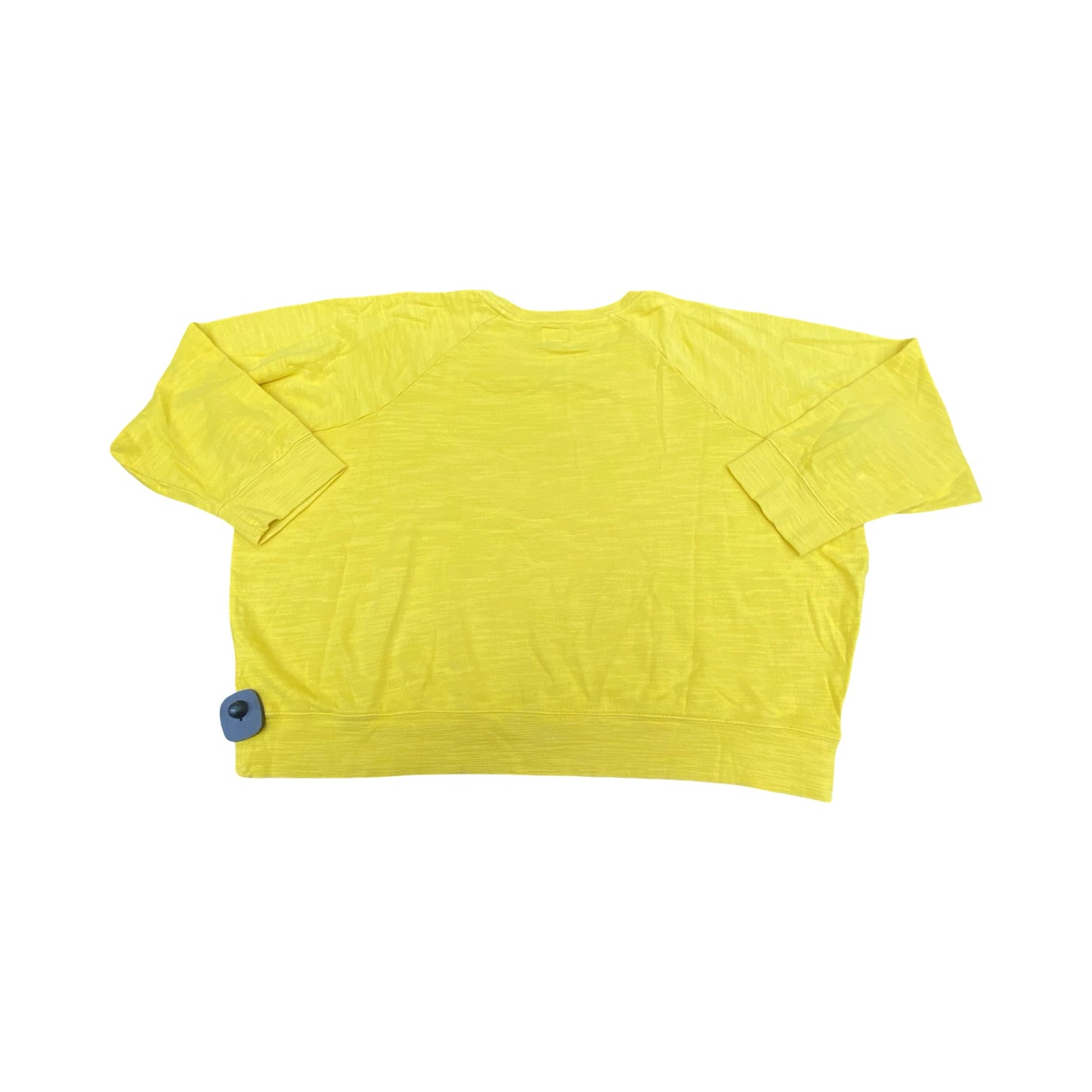 Top Ls By J. Crew In Yellow, Size:2X