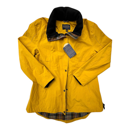 Coat Raincoat By Pendleton In Yellow, Size:L