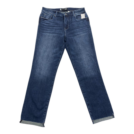 Jeans Straight By Kut In Blue Denim, Size:8