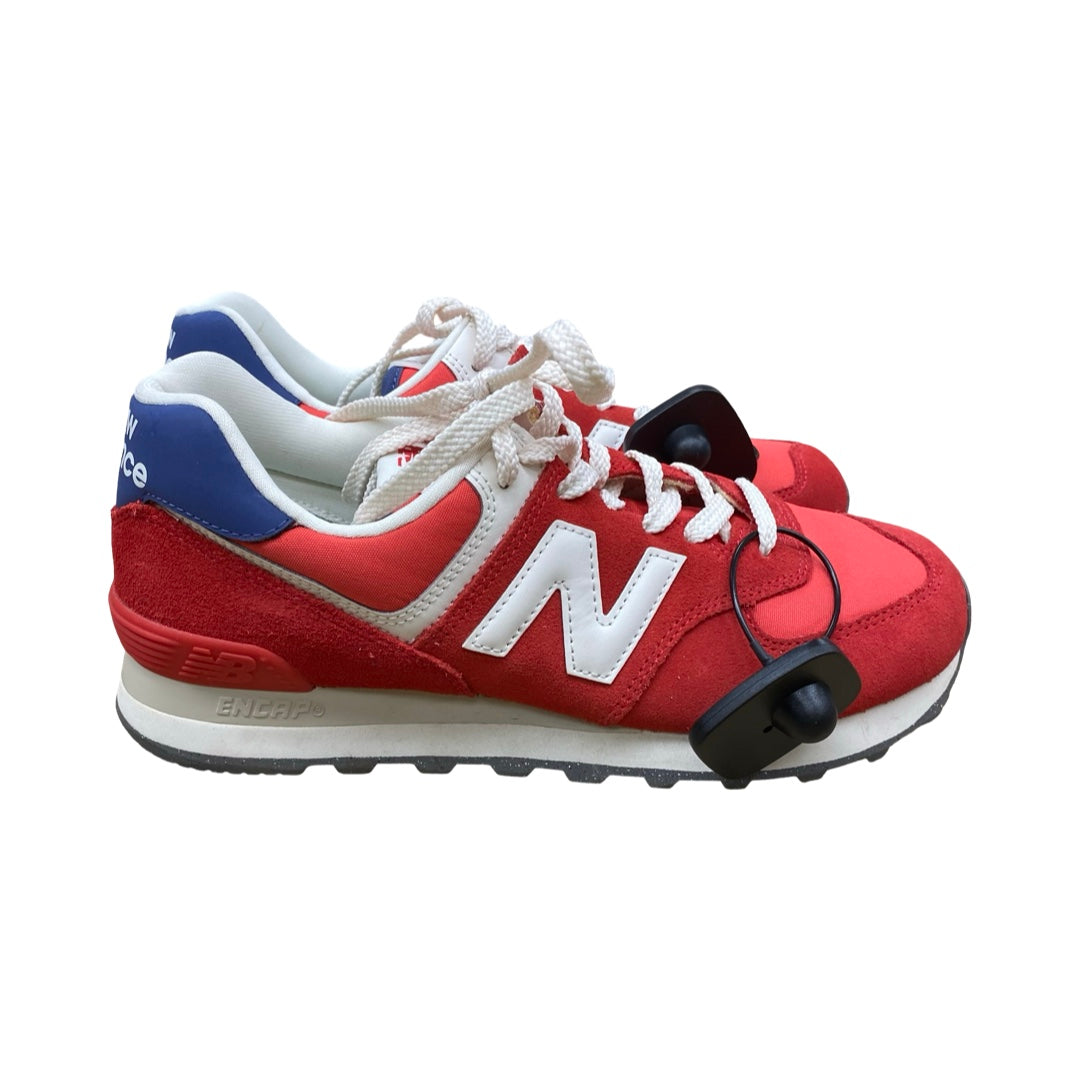 Shoes Sneakers By New Balance In Red, Size:8.5