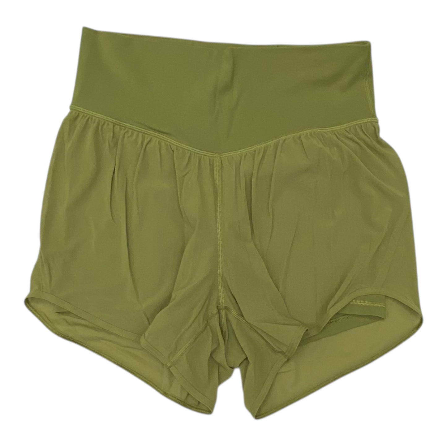 Athletic Shorts By Lululemon In Green, Size:6