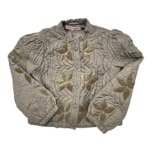 Jacket Puffer & Quilted By Free People In Green, Size:M