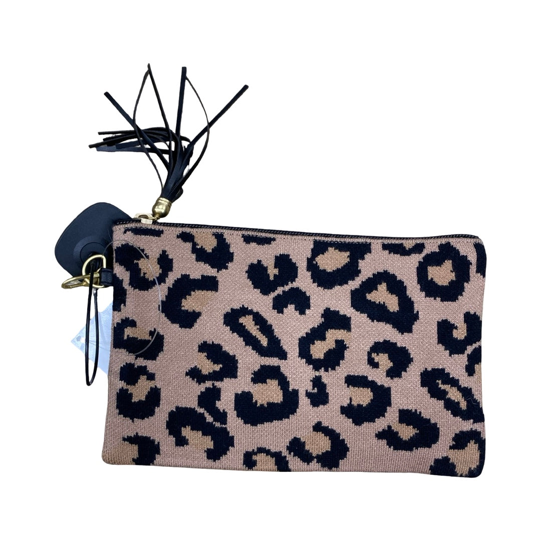 Wristlet By Rachel Zoe In Animal Print, Size:Medium