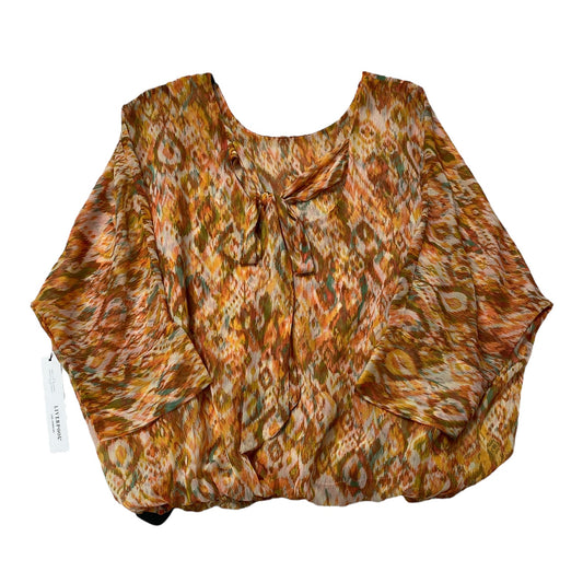 Top 3/4 Sleeve By Liverpool In Multi, Size:S