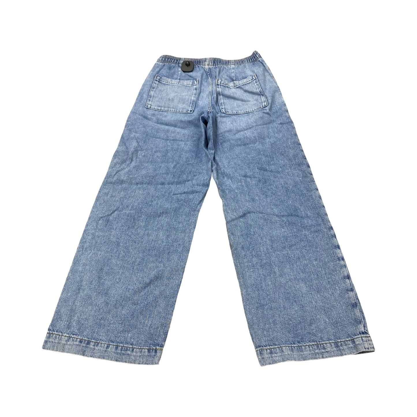 Jeans Wide Leg By Gap In Blue Denim, Size:S