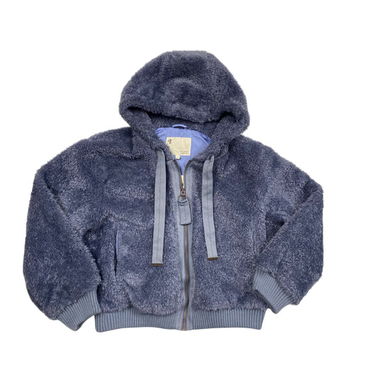 Sweatshirt Hoodie By Pilcro In Purple, Size:L