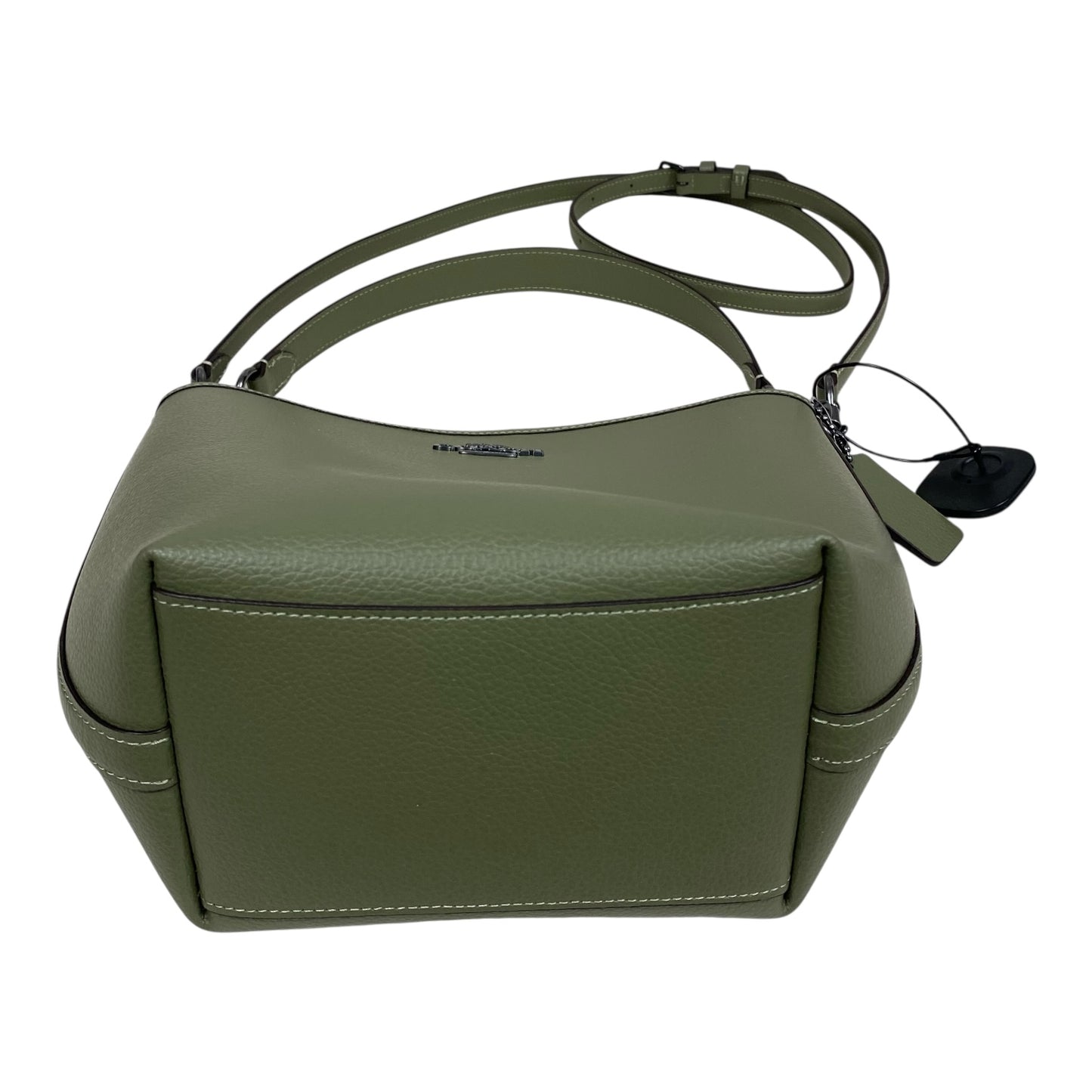 Handbag Designer By Coach In Green, Size:Medium