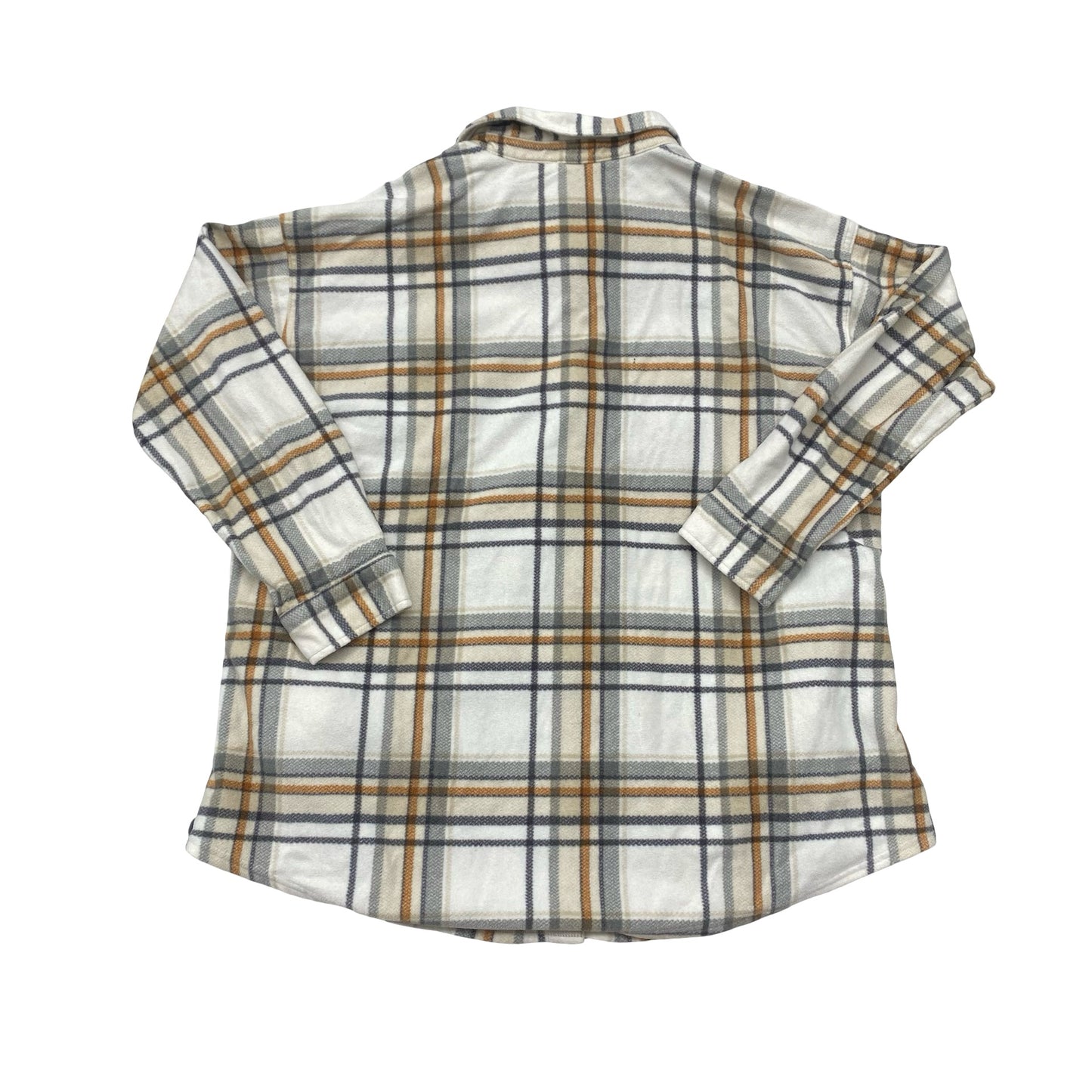 Jacket Shirt By Maurices In Plaid Pattern, Size:1X