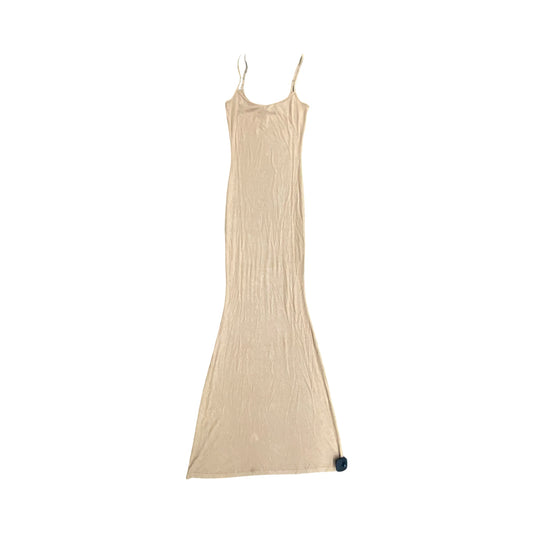 Dress Casual Maxi By Skims In Brown, Size:L