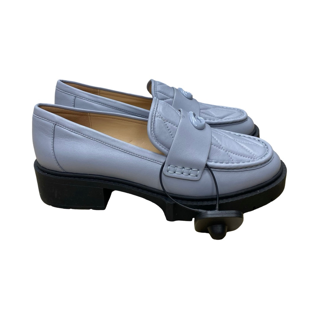 Shoes Designer By Coach In Blue, Size:8