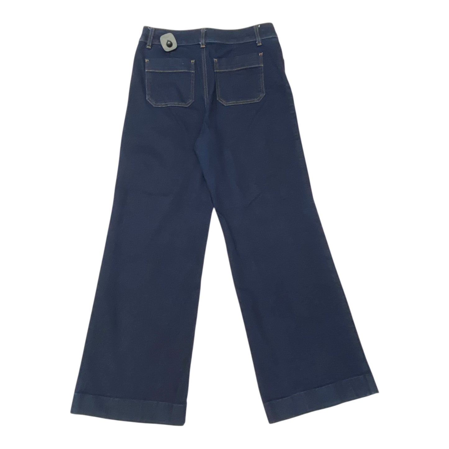 Jeans Wide Leg By Talbots In Blue, Size:8P