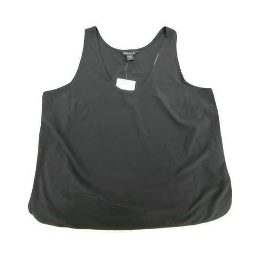 Athletic Tank Top By Athleta In Black & White, Size:L