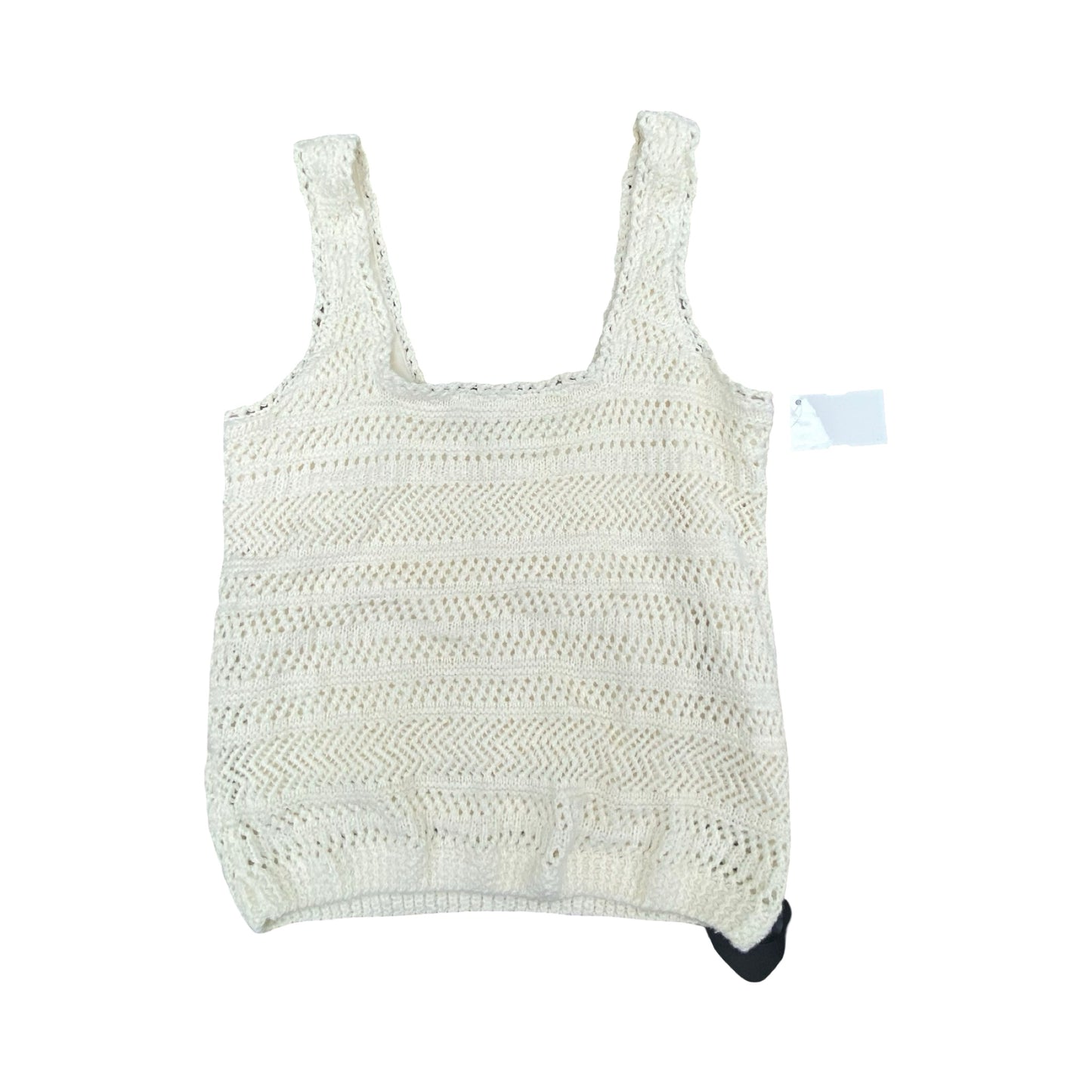 Top Sleeveless By Abercrombie And Fitch In Cream, Size:Xs