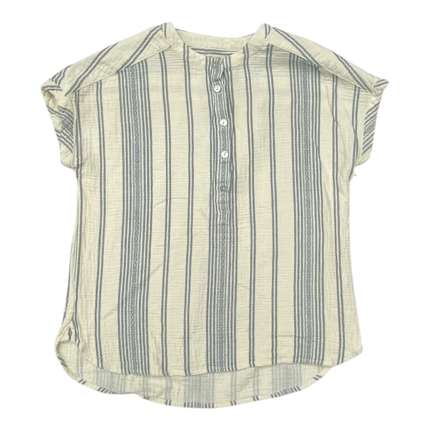 Top Sleeveless By Faherty In Striped Pattern, Size:Xs