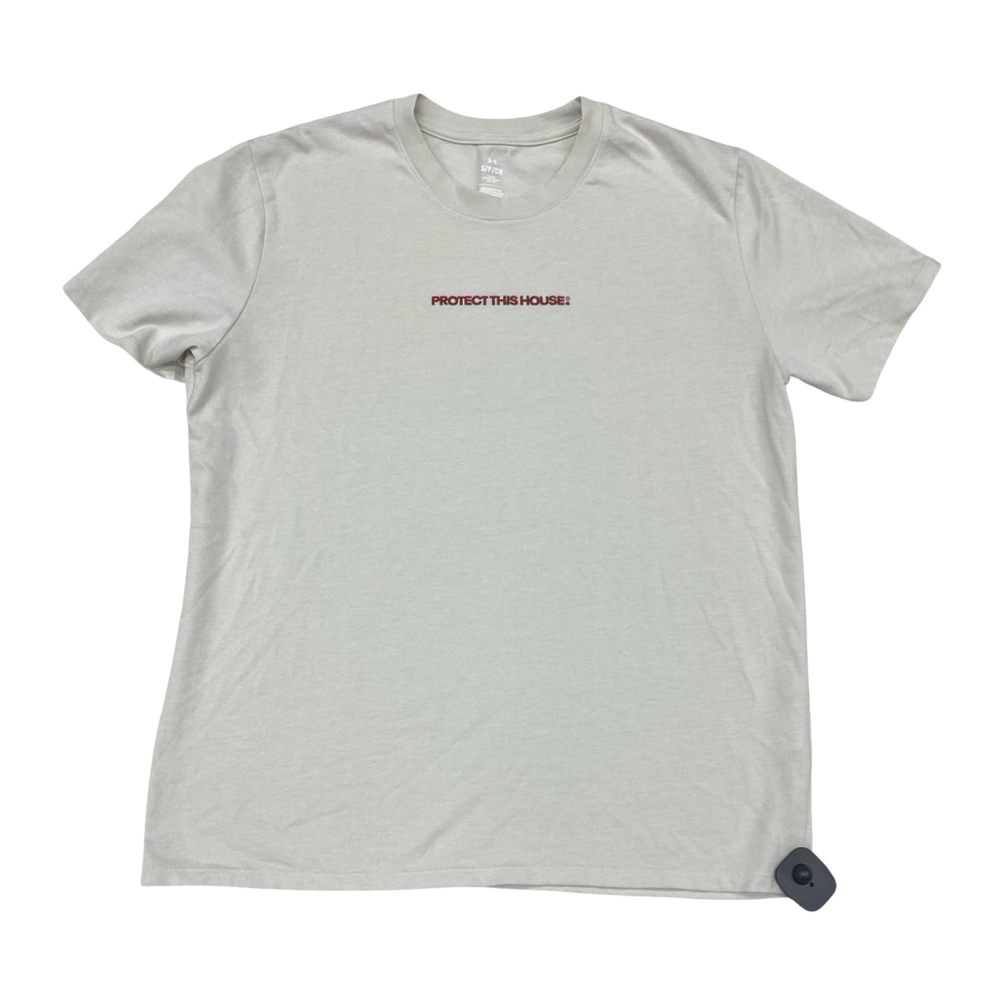 Top Ss By Under Armour In Beige, Size:S