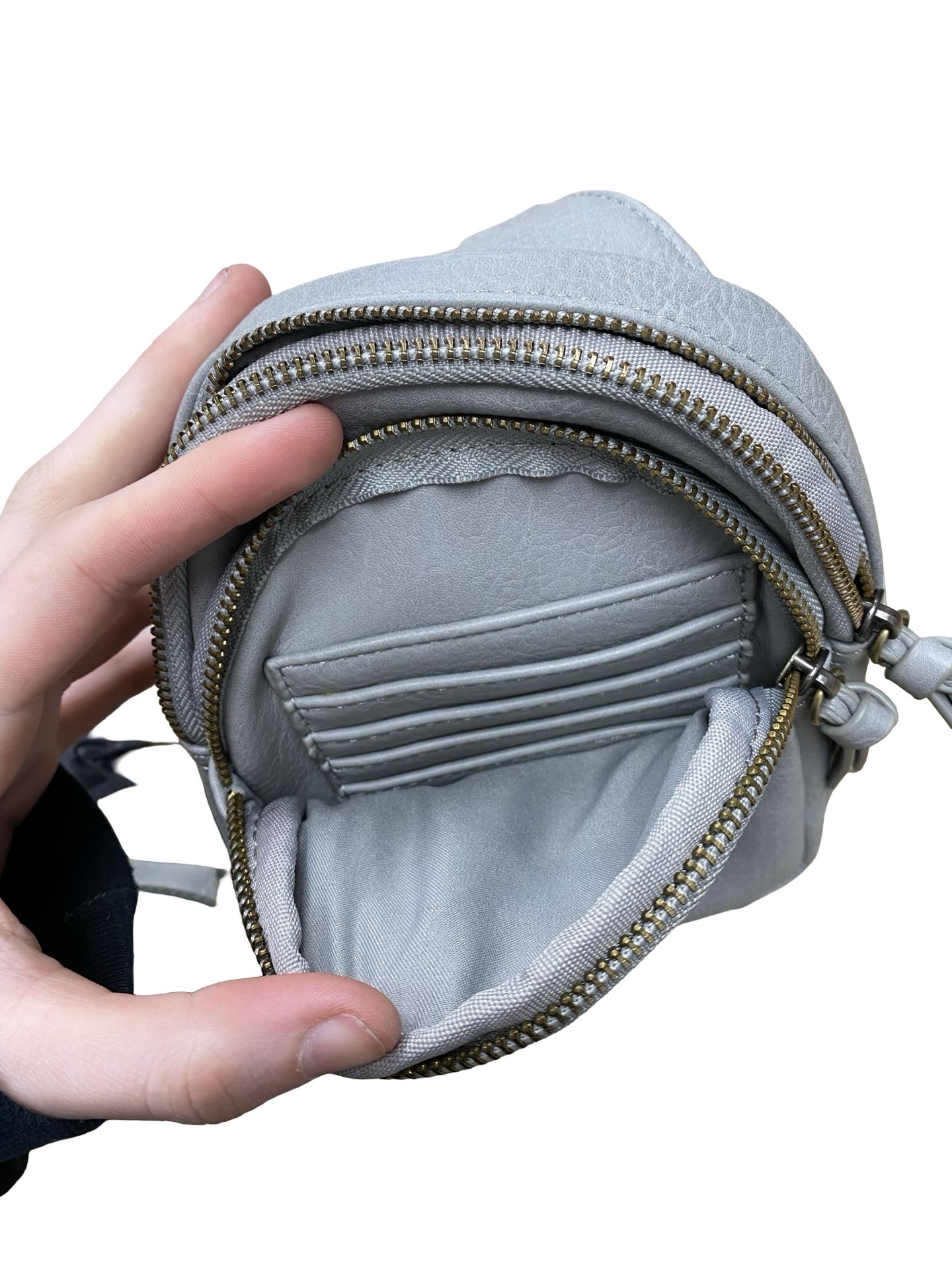 Belt Bag By Joy Susan In Grey, Size:Small