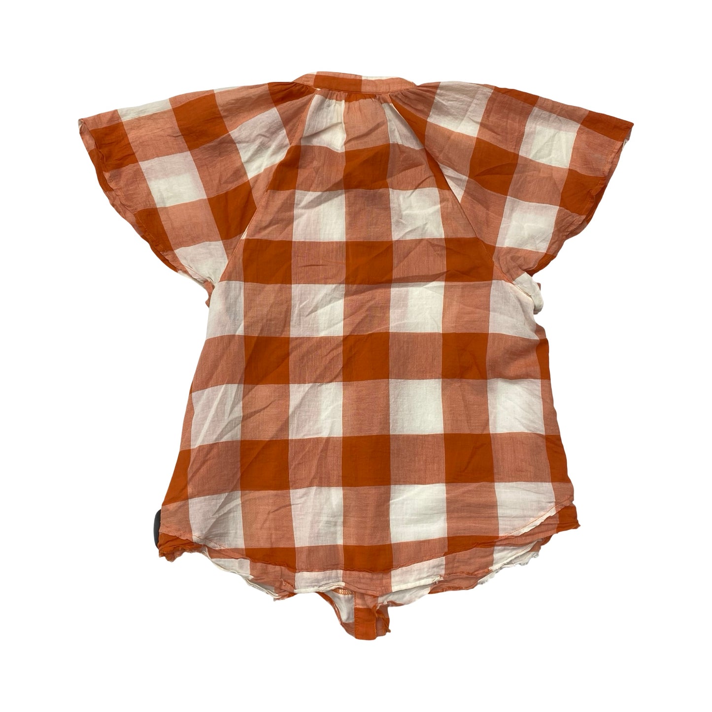 Top Ss By Maeve In Orange & White, Size:Xs