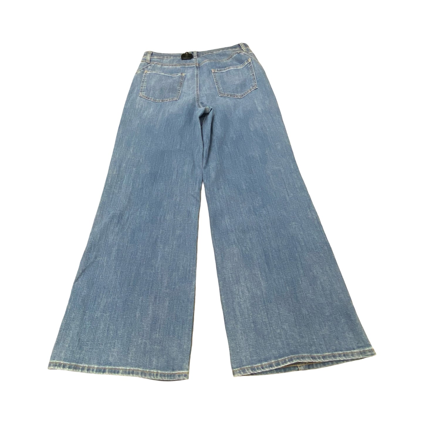 Jeans Wide Leg By Chicos In Blue Denim, Size:10