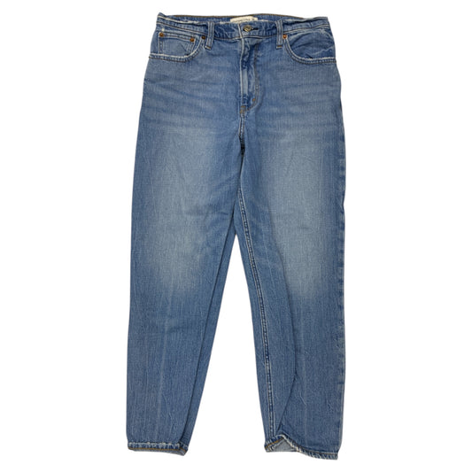 Jeans Boyfriend By Abercrombie And Fitch In Blue, Size:8
