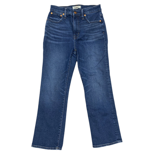 Jeans Straight By Madewell In Blue Denim, Size:2
