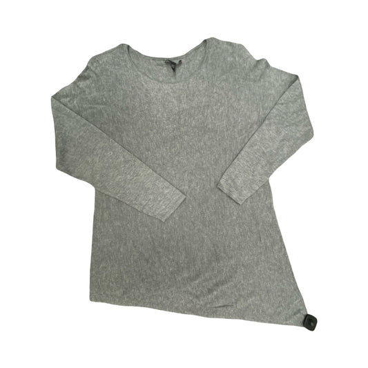 Sweater Designer By Eileen Fisher In Grey, Size:M