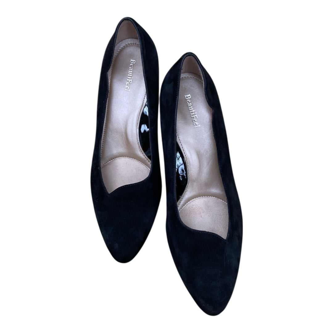 Shoes Heels Kitten By Cmb In Black, Size:8.5