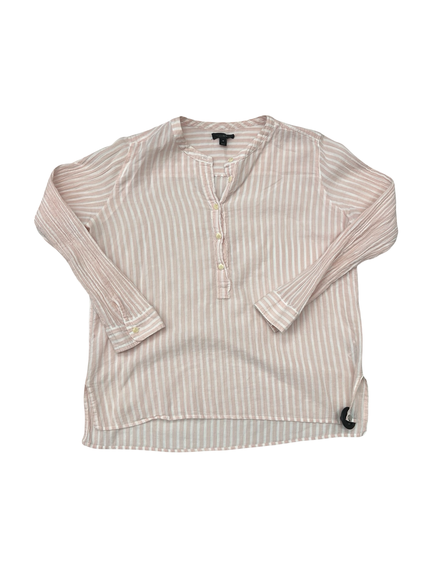 Top Ls By J. Crew In Striped Pattern, Size:12