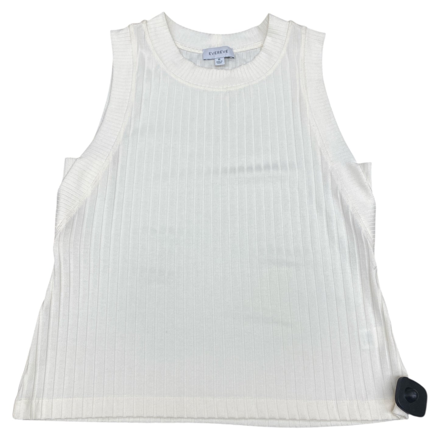 Top Sleeveless By Evereve In Cream, Size:M