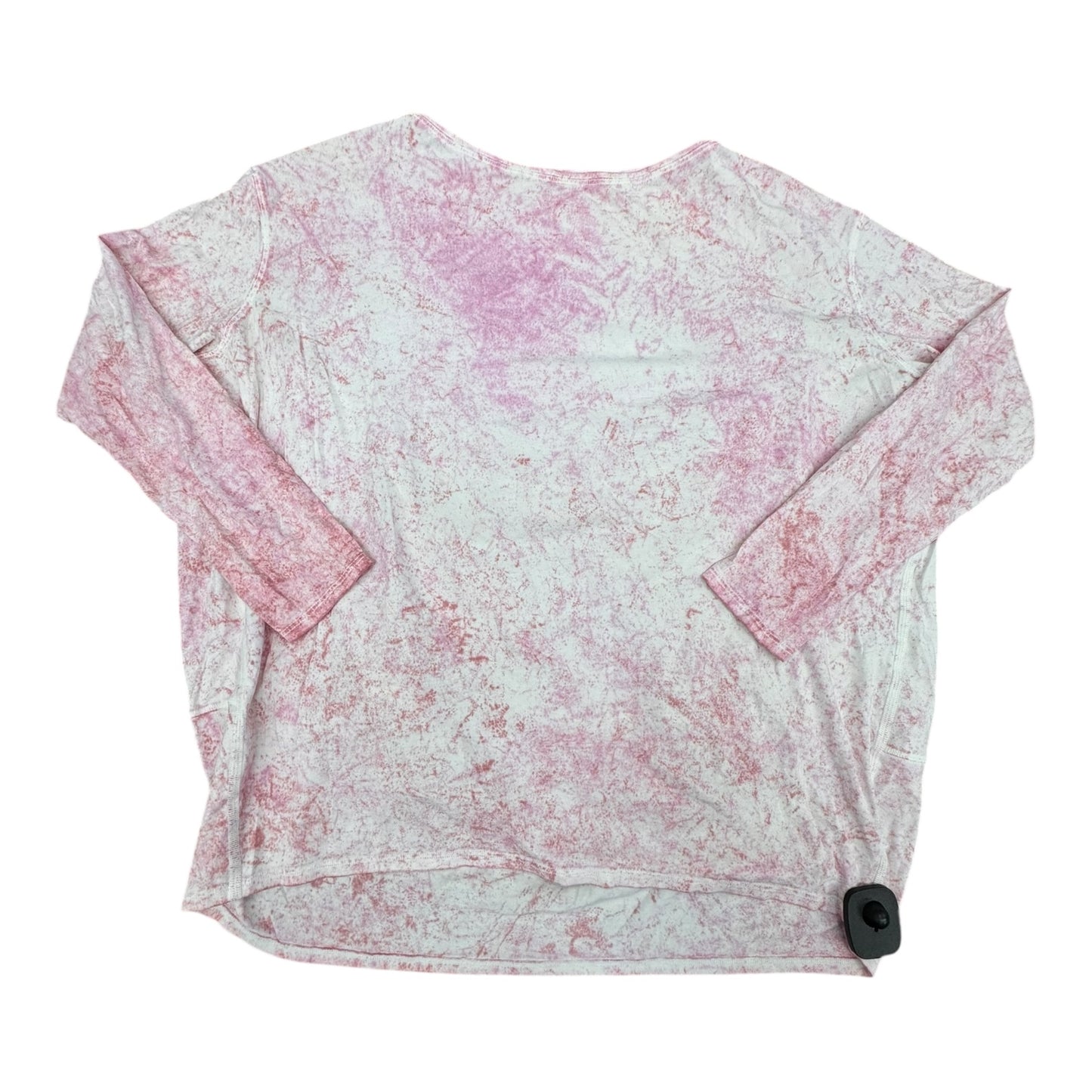 Athletic Top Ls Crewneck By Lululemon In Pink, Size:M