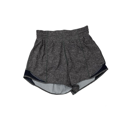 Athletic Shorts By Lululemon In Grey, Size:4