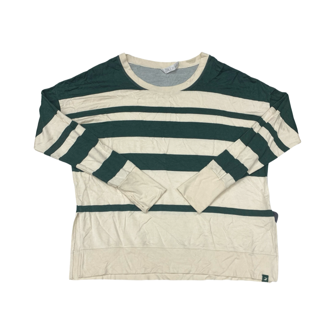 Top Ls By Glyder In Cream & Green, Size:L