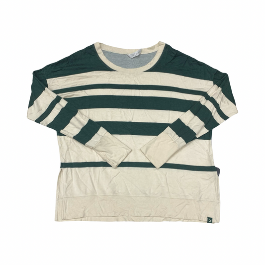 Top Ls By Glyder In Cream & Green, Size:L