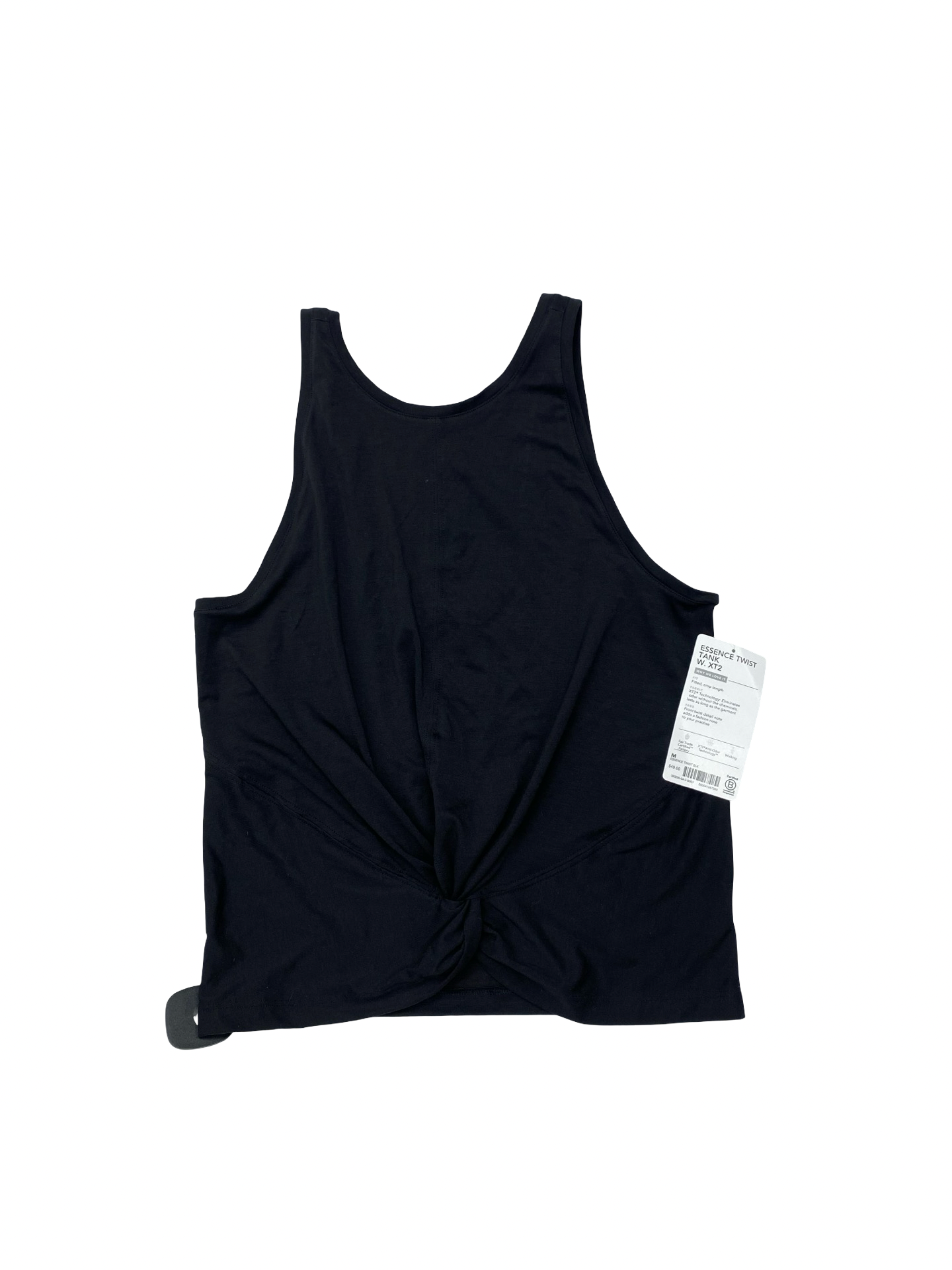 Athletic Tank Top By Athleta In Black, Size:M