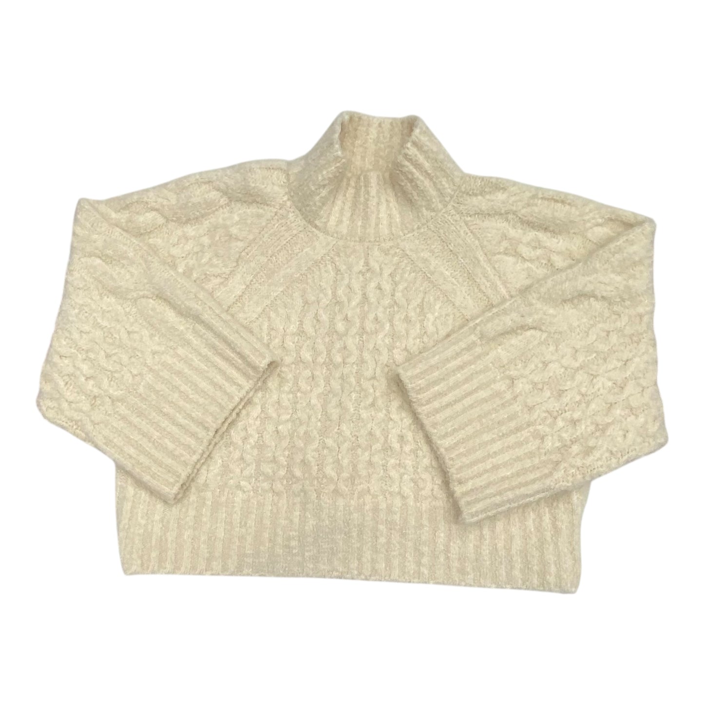 Sweater By Express In Cream, Size:Xl