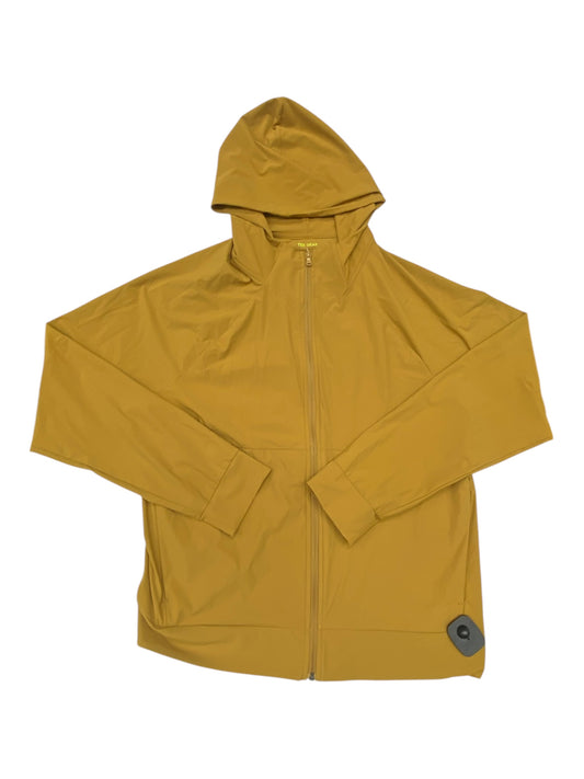 Athletic Jacket By Tek Gear In Brown, Size:L