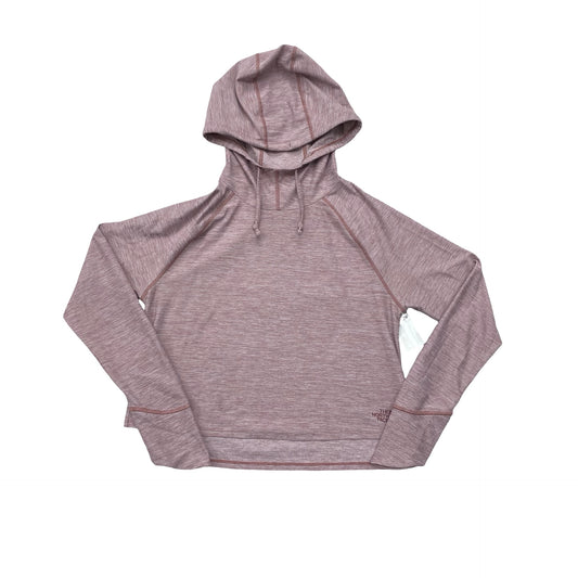 Athletic Top Ls Hoodie By The North Face In Pink, Size:S