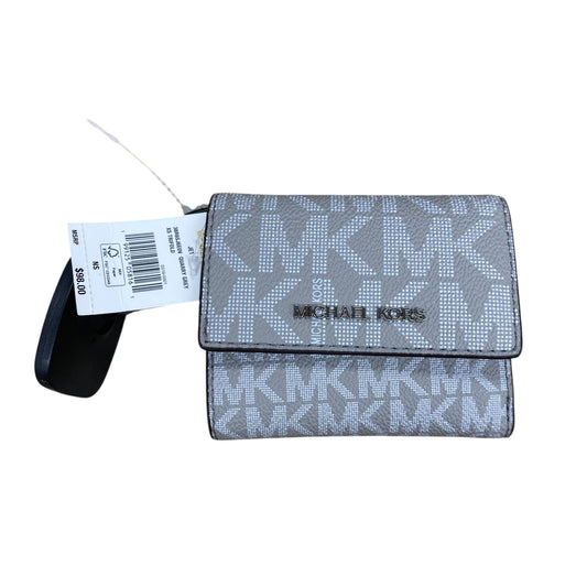 Wallet Designer By Michael Kors In Grey, Size:Small